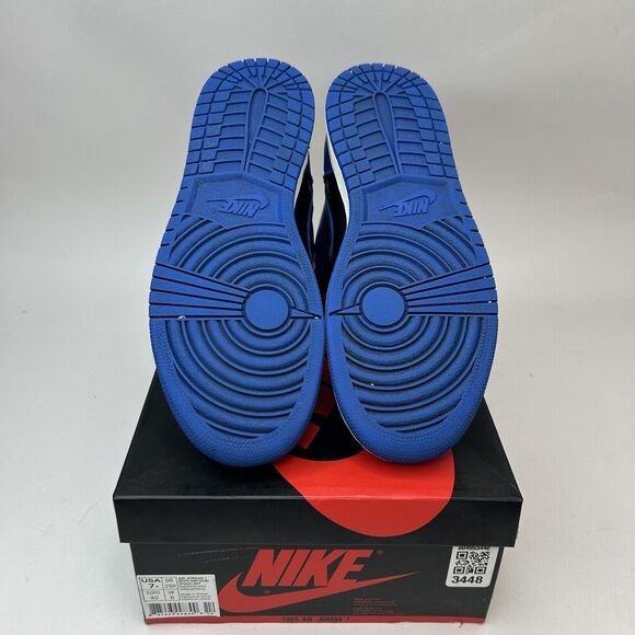 Nike Air Jordan 1 Retro High OG BG “Royal” 2017 575441-007 Size 7Y/Women’s 8.5 - Picture 7 of 10